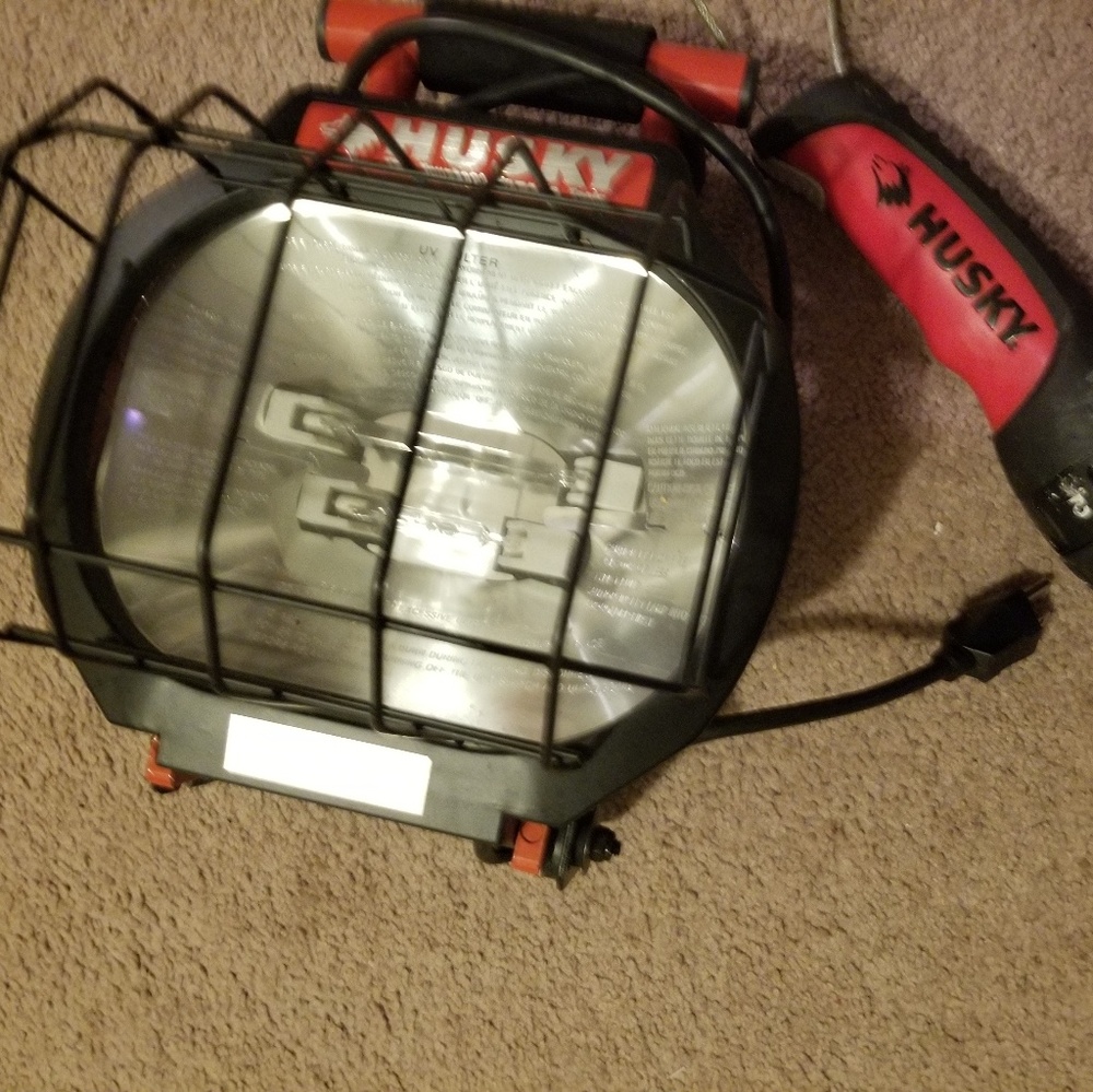 Husky flash light and the bigger light